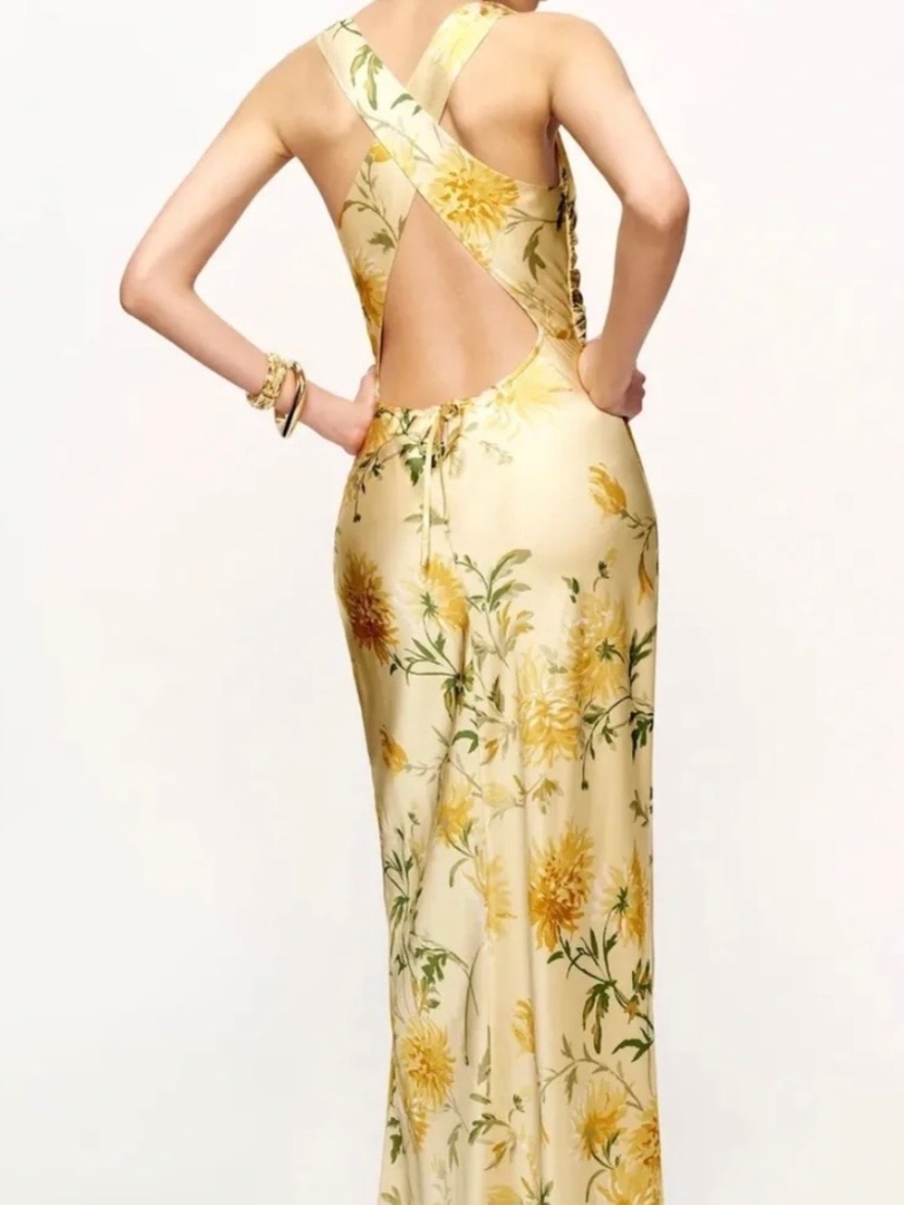 Reformation Anaiis Silk Dress - Picture 2 of 8